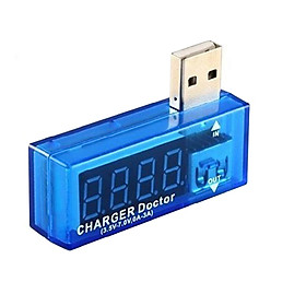 USB Đo Dòng - Đo Áp V1 3.5V-7V 3A ( Xanh)