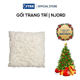 Mua Gối trang trí | JYSK Njord | polyester | trắng | R45xD45cm