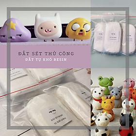 Mua (HOT!!!) Đất sét tự khô Đài Loan  Đất RESIN CỨNG  BỀN ĐẸP  đất nặng - Đất nặn tượng chibi  mô hình  móc khóa