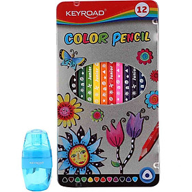 Chì 12 Màu Hộp Thiếc Keyroad Kr971450
