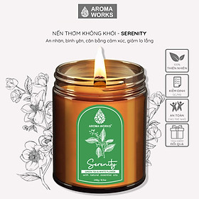 Nến Thơm Thiên Nhiên Aroma Works Aromatherapy Scented Candle 240g