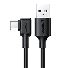 Mua Ugreen 20104 2m 5A bẻ góc 90 độ cáp Sạc nhanh 3.0 USB A ra Type C US307 - Hàng chính hãng