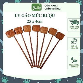 Mua Ly Gáo Múc Rươu Bằng Gỗ Dừa