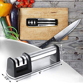 Mua Dụng cụ mài dao thép không gỉ  đá mài dao 2 giai đoạn 2-Stage Knife Sharpening System