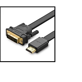 Mua Cáp HDMI to DVI (24+1) mỏng dẹt dài 8M Ugreen 30139 Cao cấp-Hàng Chính Hãng