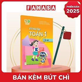 Sách Giáo Khoa Vở Bài Tập Toán 1 - Tập 1 (Kết Nối) (Phiên Bản 2025) - Kèm Bút Chì