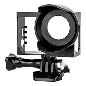 Frame Có Loa Che Nắng Cho Gopro 4 3 3+ (Đen) -  Hàng Nhập Khẩu