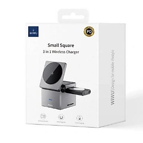 Mua Dock Sạc Cao Cấp Không Dây 3in1 WI-W030 - Sạc Nhanh  Tiện Lợi  Sang Trọng - Hàng Chính Hãng