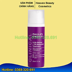 0.3% RETINOL + 2% BAKUCHIOL PAULA'S CHOICE tinh chất chống lão hoá