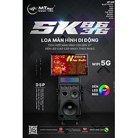 Mua Loa Karaoke Cao Cấp Màn Hình Lớn 27inch SK8636 Mạng 5G Với Hệ Thống 7 Loa Uy Lực Hàng Chính Hãng