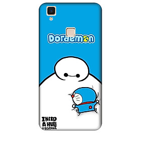 Ốp lưng dành cho điện thoại VIVO V3 Big Hero Doraemon