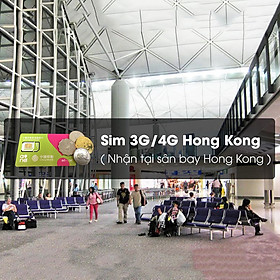 Sim 3G Hong Kong Sử Dụng 8 Ngày (Nhận Tại Sân Bay Quốc Tế Hong Kong)