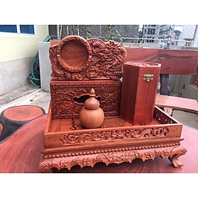 Mua Combo 5 đồ gỗ bàn trà phòng khách giá rẻ