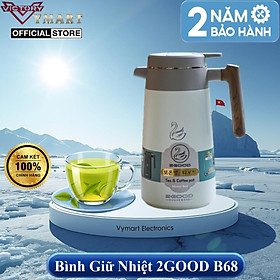 PHÍCH GIỮ NHIỆT 1.6L 2GOOD B68 có lõi lọc trà