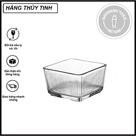 Khay , đĩa thủy tinh đựng đồ ăn nhẹ, hoa quả trong quán bar