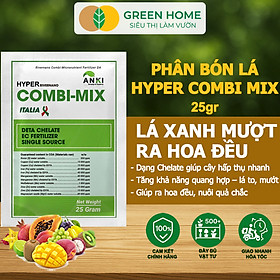 Mua Phân Bón Trung Vi Lượng Hyper Combi-Mix GreenHome  Gói 25Gr  Bổ Sung Vi Lượng Cần Thiết Cho Cây Trồng