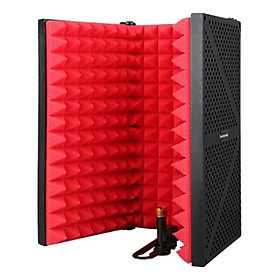 Sound Absorbing Screen Panel Vocal Recording Microphone Isolation  Plate - Five