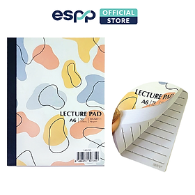 Sổ dọc đứng A6 có kẻ hàng 70 tờ - ESPP