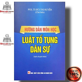 Hình ảnh Sách - Hướng dẫn môn học Luật Tố tụng dân sự