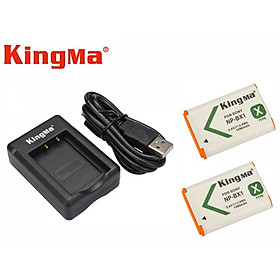 Combo 2 pin 1 sạc đôi Kingma for Sony NP-BX1 - Hàng chính hãng