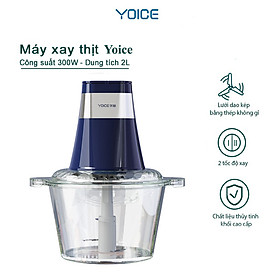 Mua Máy Xay Thịt 2 Lưỡi Kép Yoice Y-JR65 (2L) - Hàng chính hãng
