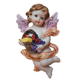 Resin Angel Statues Figurine Religious Angel Statue for Table Bedroom Office