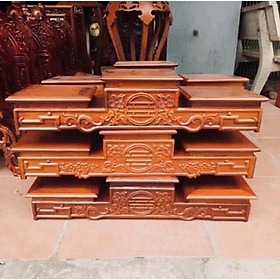 Mua Tam Cấp Kê Bát Hương - Đồ Thờ Cúng Gỗ Hương