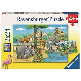 Ghép hình Puzzle Welcome To The Zoo 2x24p RV078066
