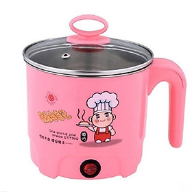 Ca nấu mì và nâu siêu tốc mini 2 lớp 1,8L