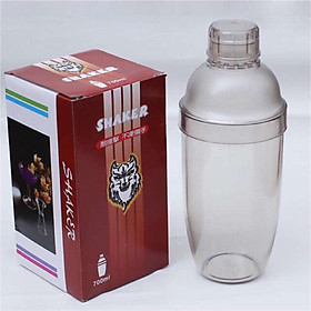 Bình Lắc Cocktail Shaker 700Ml Nhựa Dày Pha Chế Trà Sữa , Cocktail , Cafe