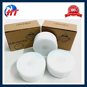 Mua ĐÈN TRÒN 6 LED DÁN TƯỜNG 2 CHẾ ĐỘ MÀU - PIN SẠC -HT