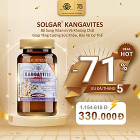 NHẬP KHẨU USA CHÍNH HÃNG - Kangavites Complete - VIÊN NHAI tăng cường sức đề kháng cho trẻ em - 120 viên  - Date T42024