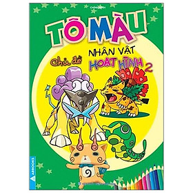 Em Tập Tô Màu – Chủ Đề Nhân Vật Hoạt Hình 2