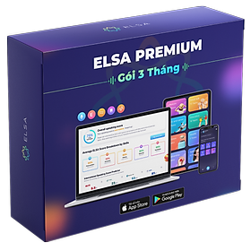 Hình ảnh Trọn bộ ELSA Premium bao gồm ELSA Pro, ELSA AI và Speech Analyzer - 1 năm