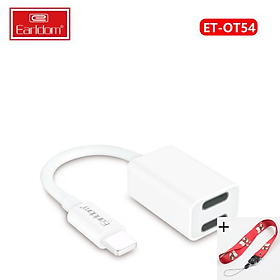 Mua Jack Chuyển iPhone Từ 1 Ra 2 Cổng Vừa Nghe Nhạc  Sạc Pin Earldom OT-54 - Hàng Chính Hãng