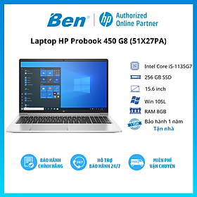 Mua Laptop HP ProBook 450 G8 (51X27PA) i5-1135G7 | 8GB |256GB|Iris Xe Graphics|15.6  FHD|Hàng chính hãng