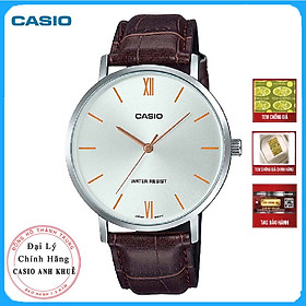 Đồng Hồ Nam Chính Hãng Casio MTP-VT01L-7B2UDF Dây Da