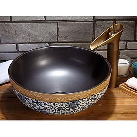 Mua Lavabo - Chậu sứ mỹ thuật SU113