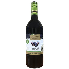 NƯỚC ÉP NHO ĐỎ HỮU CƠ NGUYÊN CHẤT NHẬP KHẨU TỪ TÂY BAN NHA - GREENER PLANET ORGANIC RED GRAPE JUICE 1L - MNS112