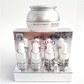 Bộ Serum Và Kem Bergamo SNOW WHITE & VITA WHITE Dưỡng Trắng Da