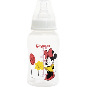 Bình Sữa Pigeon PP Streamline Hình Chuột Minnie 150ml250ml