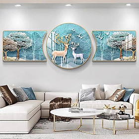 Tranh tráng gương treo phòng khách ,mẫu hiện đại, tranh treo phòng ngủ,tranh phòng bếp( tặng kèm đinh 3 chân)