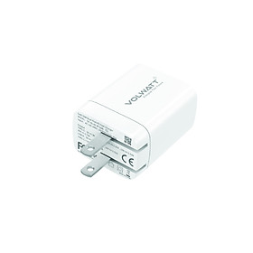 Mua Củ sạc siêu nhanh Volwatt GE-35-C-M GaN 35W PD+QC Dual Ports - Hàng Chính Hãng Full Box