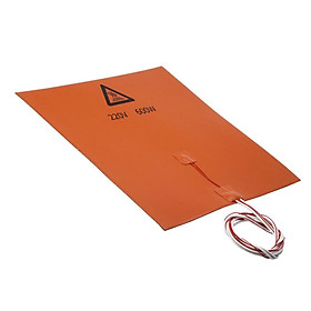 220V 300*300mm 600W Rubber Silicone Heating Pad For 3D Printer Heated Bed
