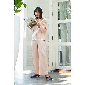 Baciami-Bộ Pijama Sọc Hồng