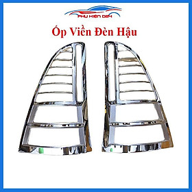 Ốp viền đèn pha hậu innova 2006-2007-2008 mạ crom trang trí làm đẹp xe