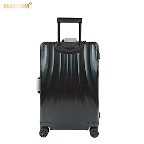 Vali hợp kim nhôm nguyên khối MS1307 Macsim cao cấp màu đen,màu bạc,màu Ti-gold cỡ 24inches