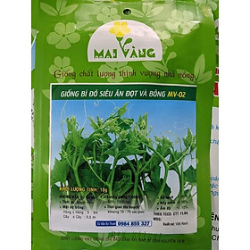 Mua Hạt giống Bí Siêu Ngọn ăn Đọt và Bông 10g