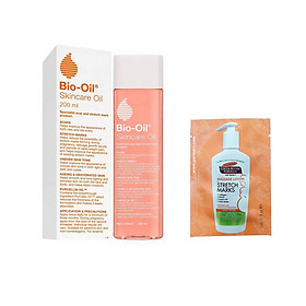 Bio oil Skincare Oil - Dầu dưỡng da giảm rạn, ngừa thâm, mờ sẹo + Tặng ngay 1 lotion dưỡng ẩm, ngăn ngừa rạn Palmer's 5ml của mỹ