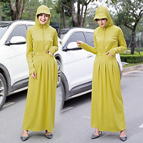 Chân váy chống nắng thun lạnh cao cấp thông hơi, chống nắng, chống tia UV rất tốt, thuận tiện khi sử dụng